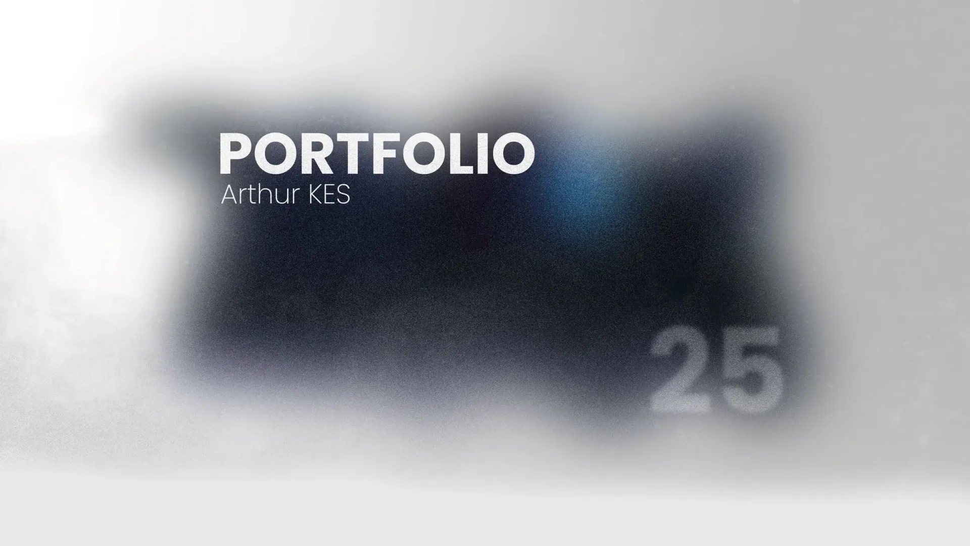 Industrial Design Portfolio '25 — Page 1